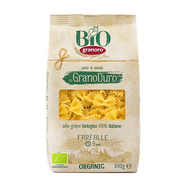 Макароны Granoro biologica фарфалле из твердых сортов пшеницы 500 гр., флоу-пак