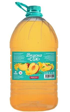 Напиток сокосодержащий Вкусносок персик 5 л., ПЭТ