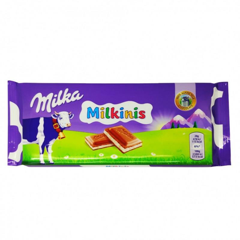 Шоколад Milka Milkinis 100 гр., флоу-пак