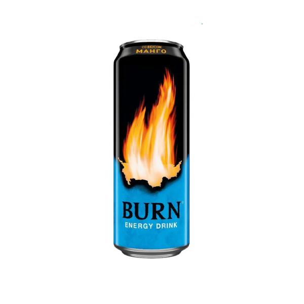 Напиток энергетический Burn манго 449 мл., ж/б