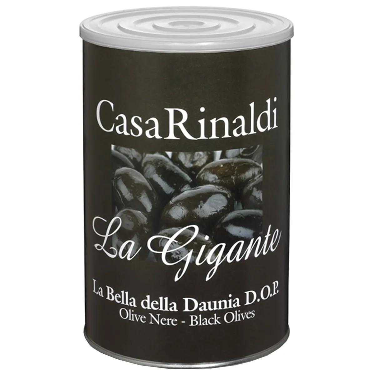 Маслины Casa Rinaldi Bella di Cerignola гигантские GGG DOP, 4,25 кг., ж/б