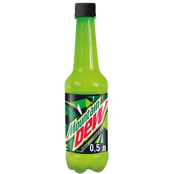 Напиток газированный Mountain Dew 500 мл., ПЭТ