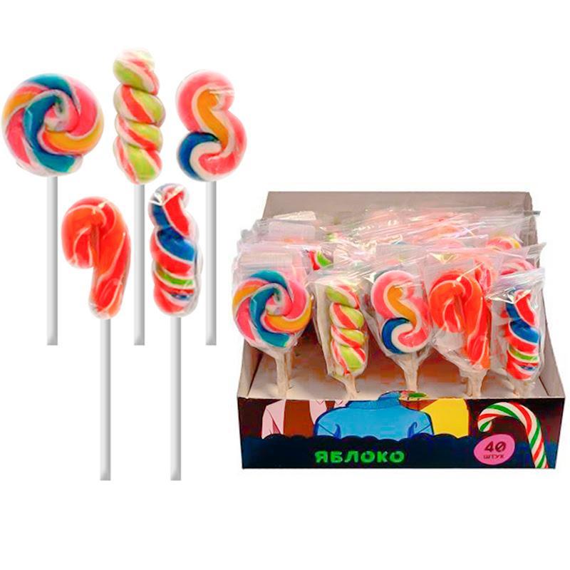 Карамель на палочке Zombie Мозг микс 15 гр., обертка