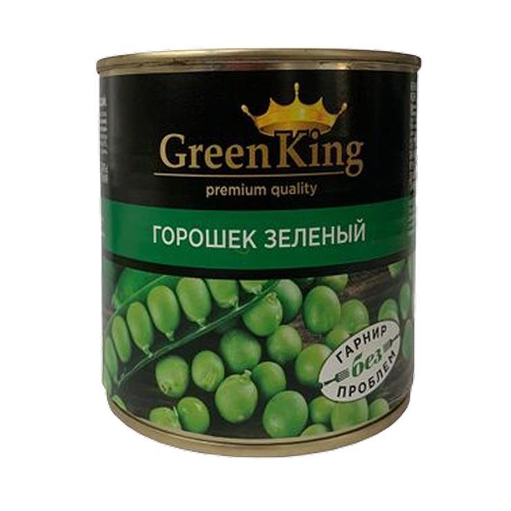Горошек Green King зеленый ГОСТ 425 мл., ж/б