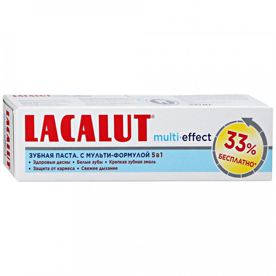 Зубная паста Lacalut multi-effect 100 мл., картон