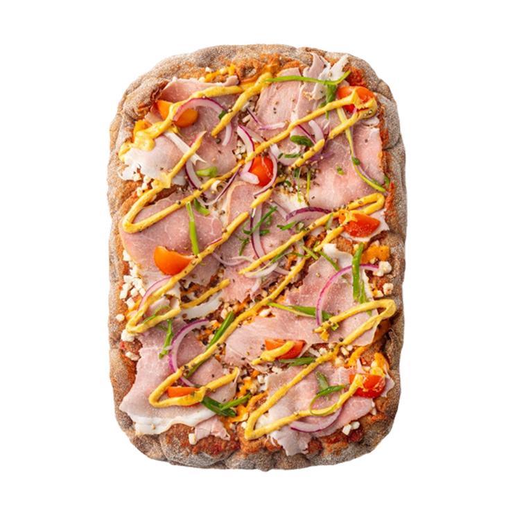 Пицца Zotman бородинское тесто с окороком HoReCa 470 гр., картон