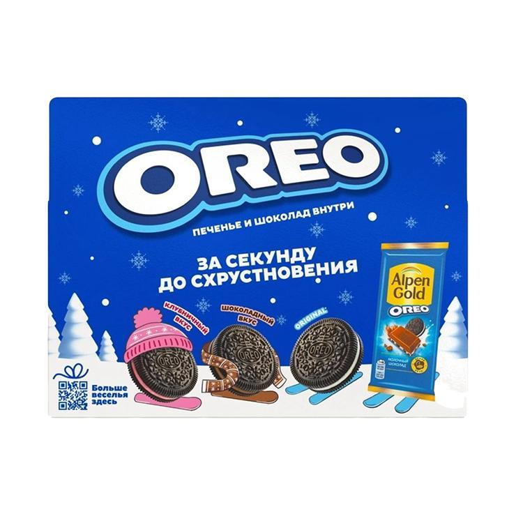 Набор кондитерской продукции Oreo Alpen Gold 199 гр., картон