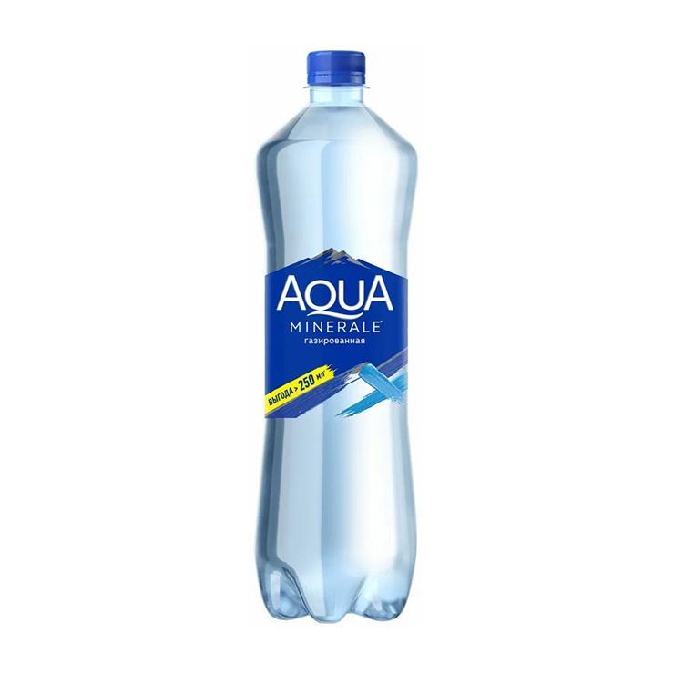 Вода газированная Aqua Minerale 1 л., ПЭТ