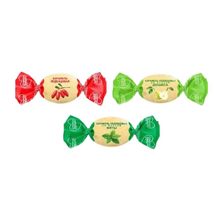 Карамель леденцовая Сладкая душа микс барбарис дюшес мята 250 гр., флоу-пак