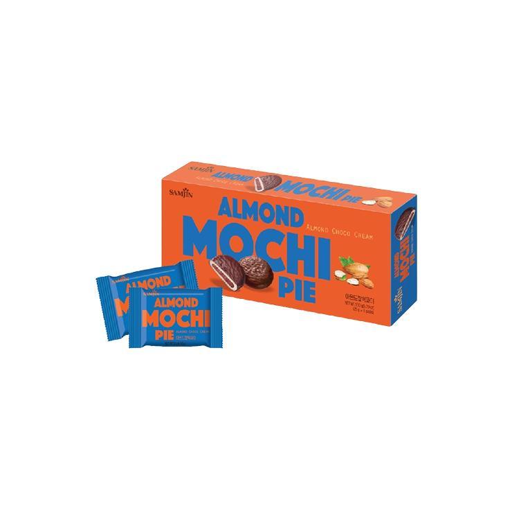 Моти SAMJIN almond mochi cake с миндалем 25 гр., флоу-пак