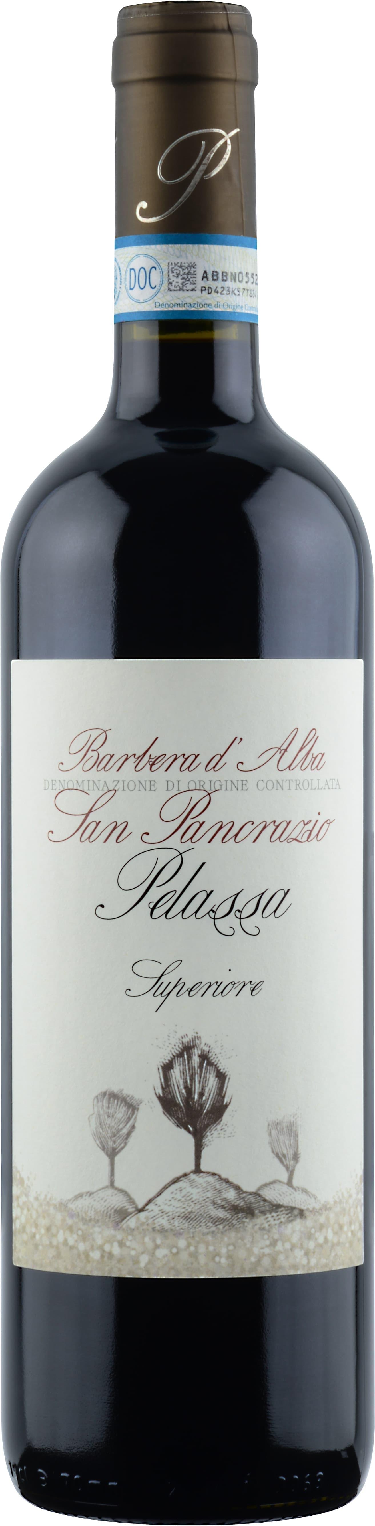 Вино Пеласса Барбера д’Альба Супериоре красное cухое, Италия 750 мл., стекло