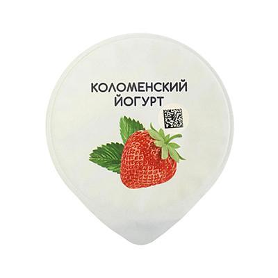 Йогурт Коломенский Клубника 3% 300 гр., ПЭТ