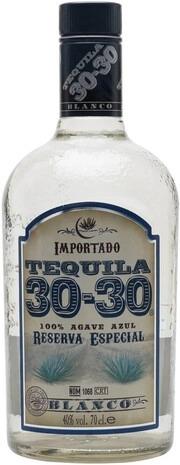 Спиртной напиток Tequila 30-30 Reserva Especial 40% 700 мл., стекло