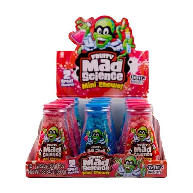 Драже Kidsmania Mad Science безумная наука 80 гр., пластиковая упаковка