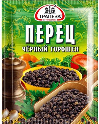 Приправа Трапеза перец черный горошек, 15 гр., сашет