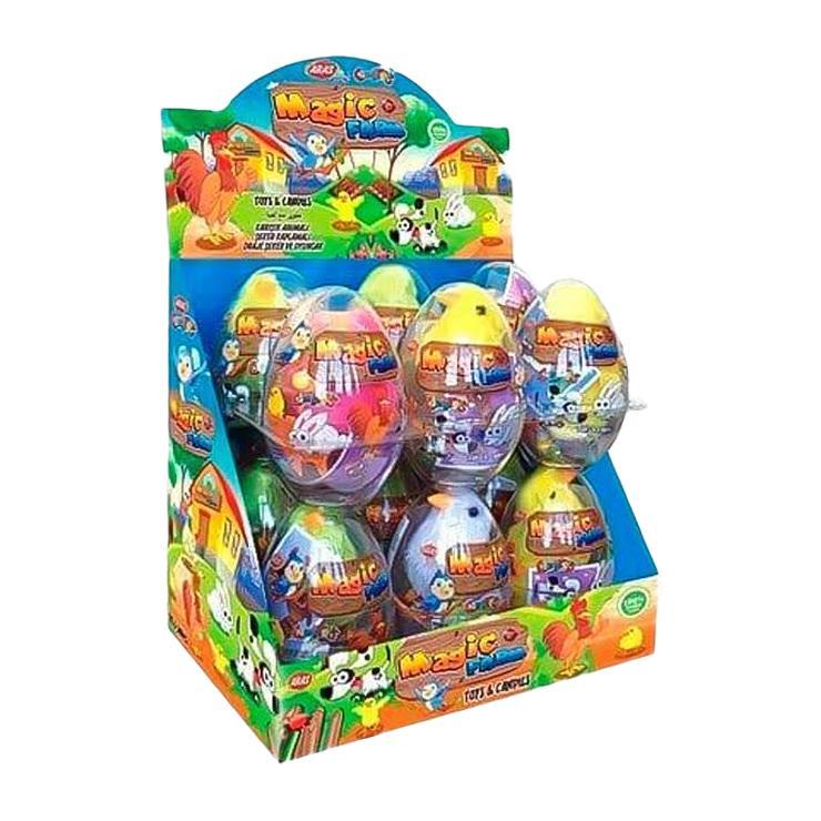 Драже Aras MAGIC FARM с игрушкой 20 гр., пластиковая упаковка