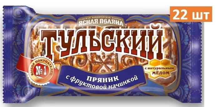 Пряник Тульский Фруктовый 140 гр., флоу-пак