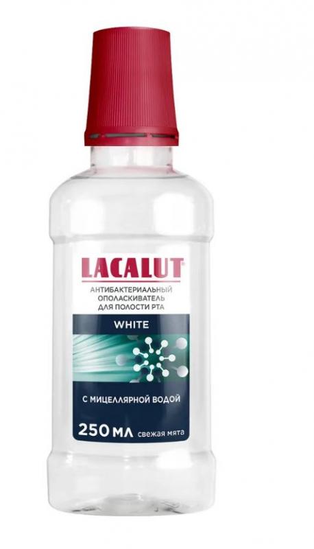 Ополаскиватель для полости рта LACALUT антибактериальный 250 мл., ПЭТ
