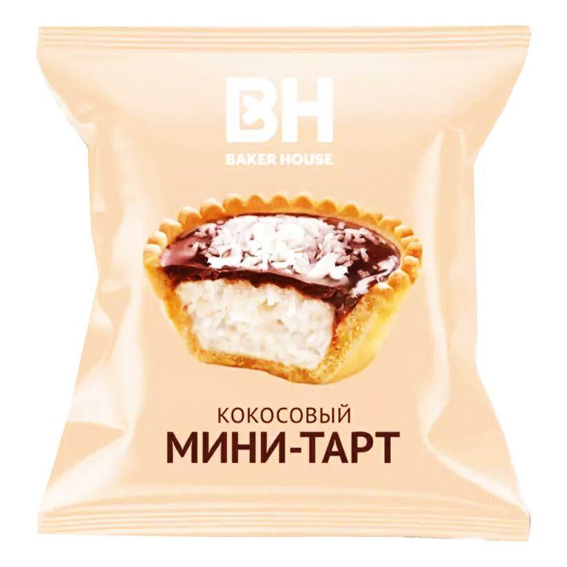 Мини-тарт Baker House кокос 40 гр., флоу-пак