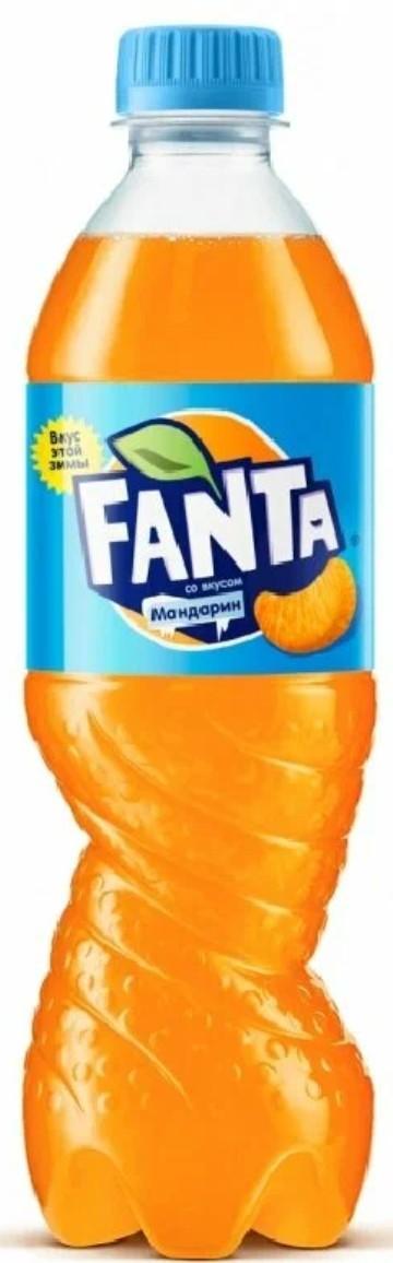 Напиток газированный Fanta Мандарин 500 мл., ПЭТ