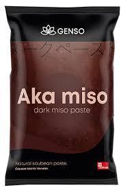Паста соевая aka miso темная GENSO, 1 кг., флоу-пак