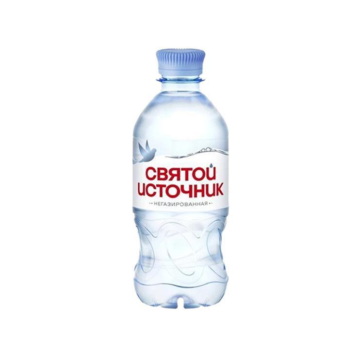 Вода негазированная Святой Источник артезианская столовая 330 мл., ПЭТ
