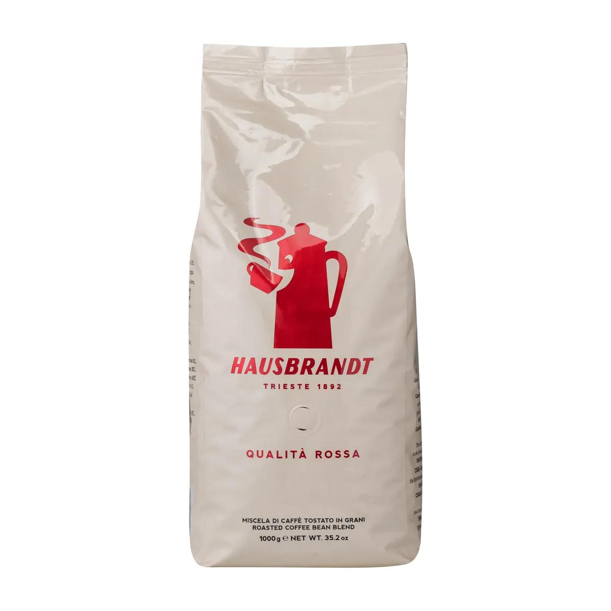 Кофе в зернах Hausbrandt Qualita Rossa, 1 кг., флоу-пак