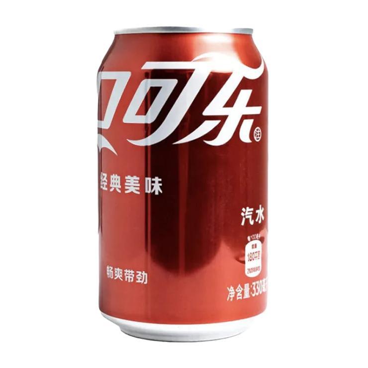 Напиток газированный Coca-Cola Китай 330 мл., ж/б