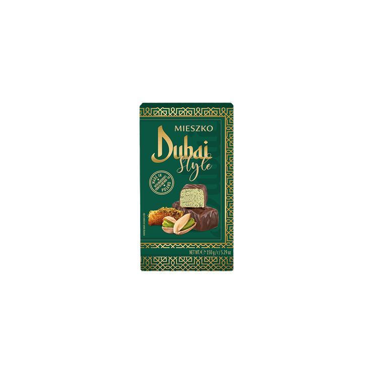 Трюфeли Mieszko dubai style с хрустящим катаифи и фисташковой пастой 150 гр., картон