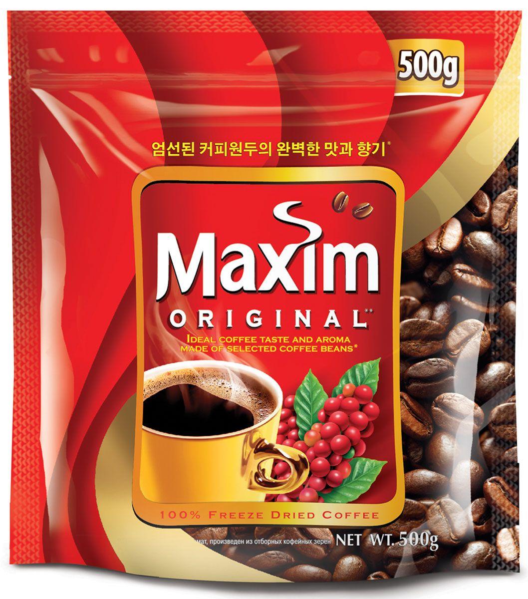 Кофе растворимый Maxim натуральный сублимированный 500 гр., дой-пак