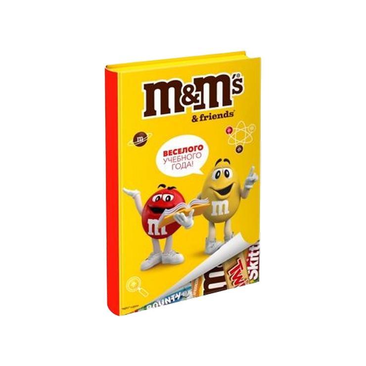 Набор подарочный M&M's Friends книга 165 гр., картон