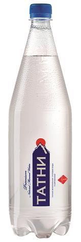 Вода газированная ТАТНИ минеральная 1.25 л., ПЭТ