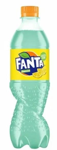 Напиток газированный Fanta Лимон 500 мл., ПЭТ