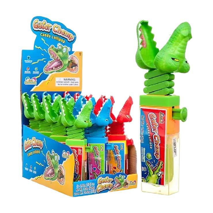Леденец Kidsmania Gator Chomp Candy 17 гр., флоу-пак