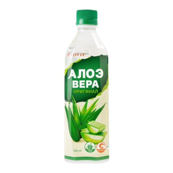 Напиток сокосодекржащий Lotte алоэ вера оригинальный 500 мл., ПЭТ
