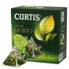 Чай Curtis Fresh Mojito зелёный 20 пирамидок 34 гр., картон
