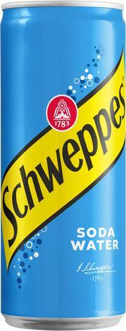 Напиток газированный Schweppes Soda Water 330 мл., ж/б