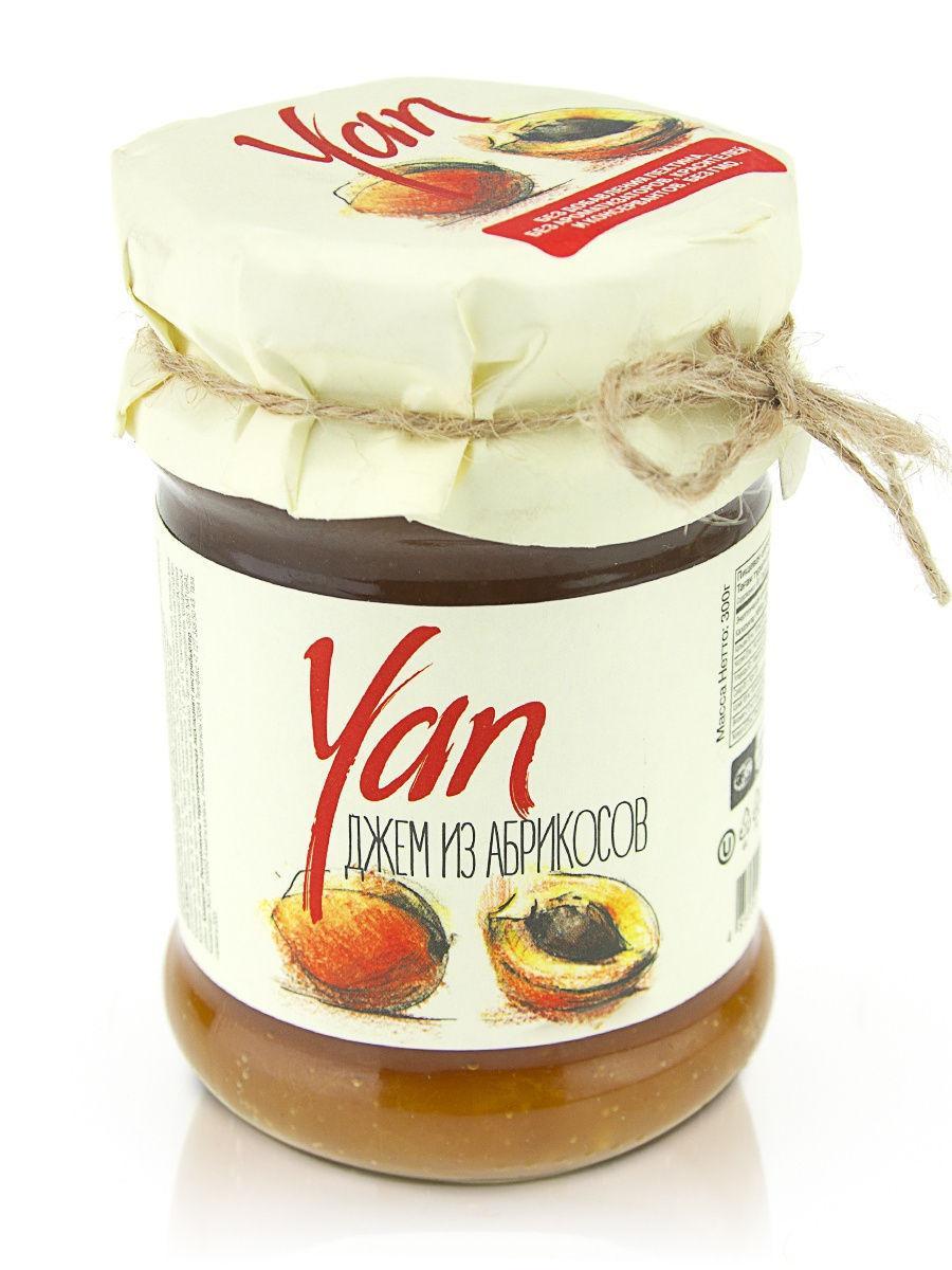 Джем Yan из абрикосов , 300 гр, стекло