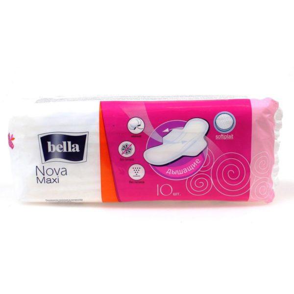 Прокладки Bella Nova Maxi софт 10 шт., флоу-пак