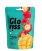 Жевательные конфеты Gloriss в шоколаде со вкусом манго-малина 75 гр., дой-пак