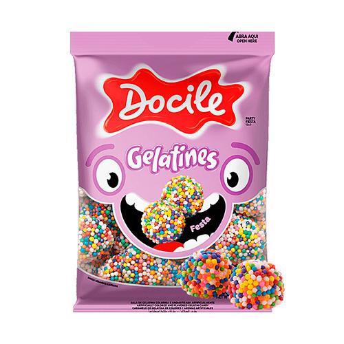 Мармелад жевательный Docile  Doubble Gelatine Party 80 гр., флоу-пак