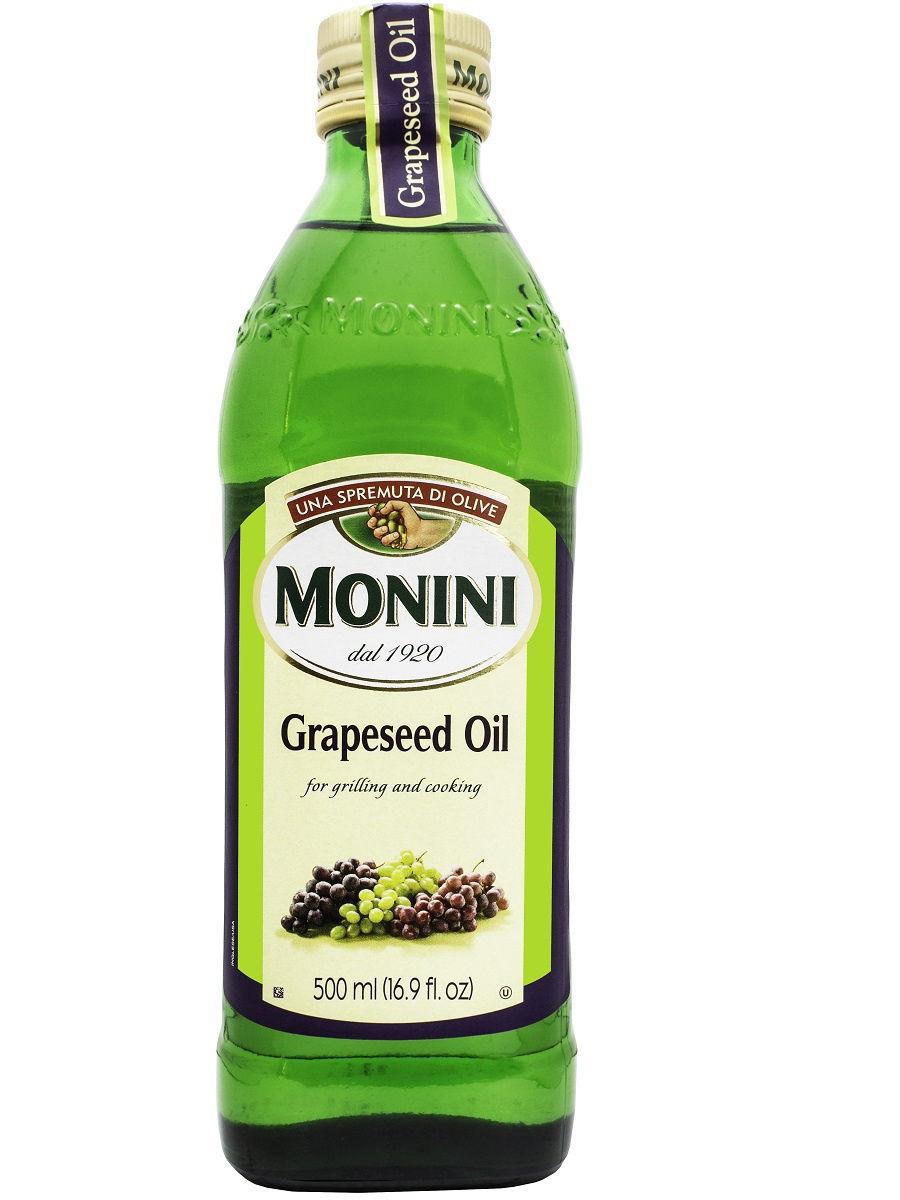 Масло из виноградных косточек Monini Grapeseed рафинированное, 500 мл., стекло