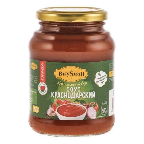 Соус томатный Вкуснов Краснодарский 500 гр., стекло