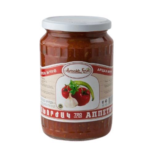 Закуска овощная Арцах Фрут Аппетит 720 гр., стекло