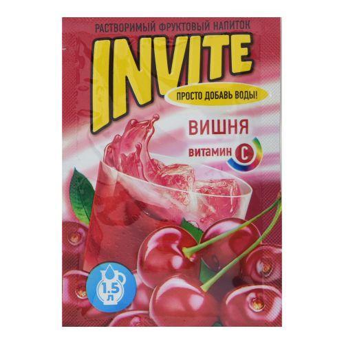 Напиток растворимый Invite Вишня 9 гр., саше