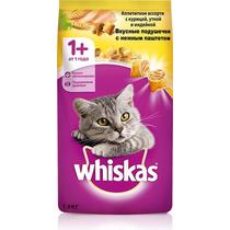 Whiskas Сухой корм для кошек аппетит ассорти кур/инд 1.9кг