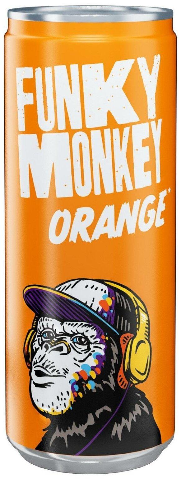 Напиток Funky Monkey Orange 330 мл., ж/б