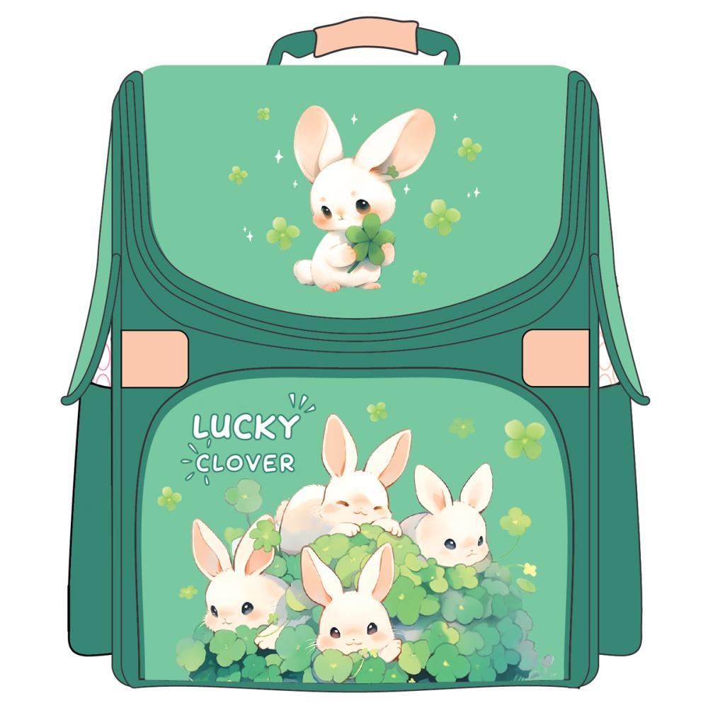 Ранец ArtSpace Junior Rabbits 37х28х21 см 1 отделение 3 кармана анатомическая спинка, пакет