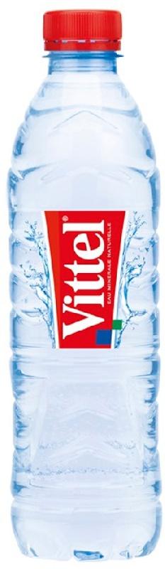 Вода негазированная Vittel натуральная минеральная 500 мл., ПЭТ