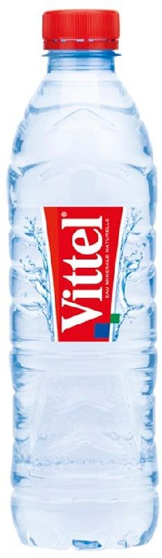 Вода Vittel Натуральня минеральная негазированная 500 мл., ПЭТ